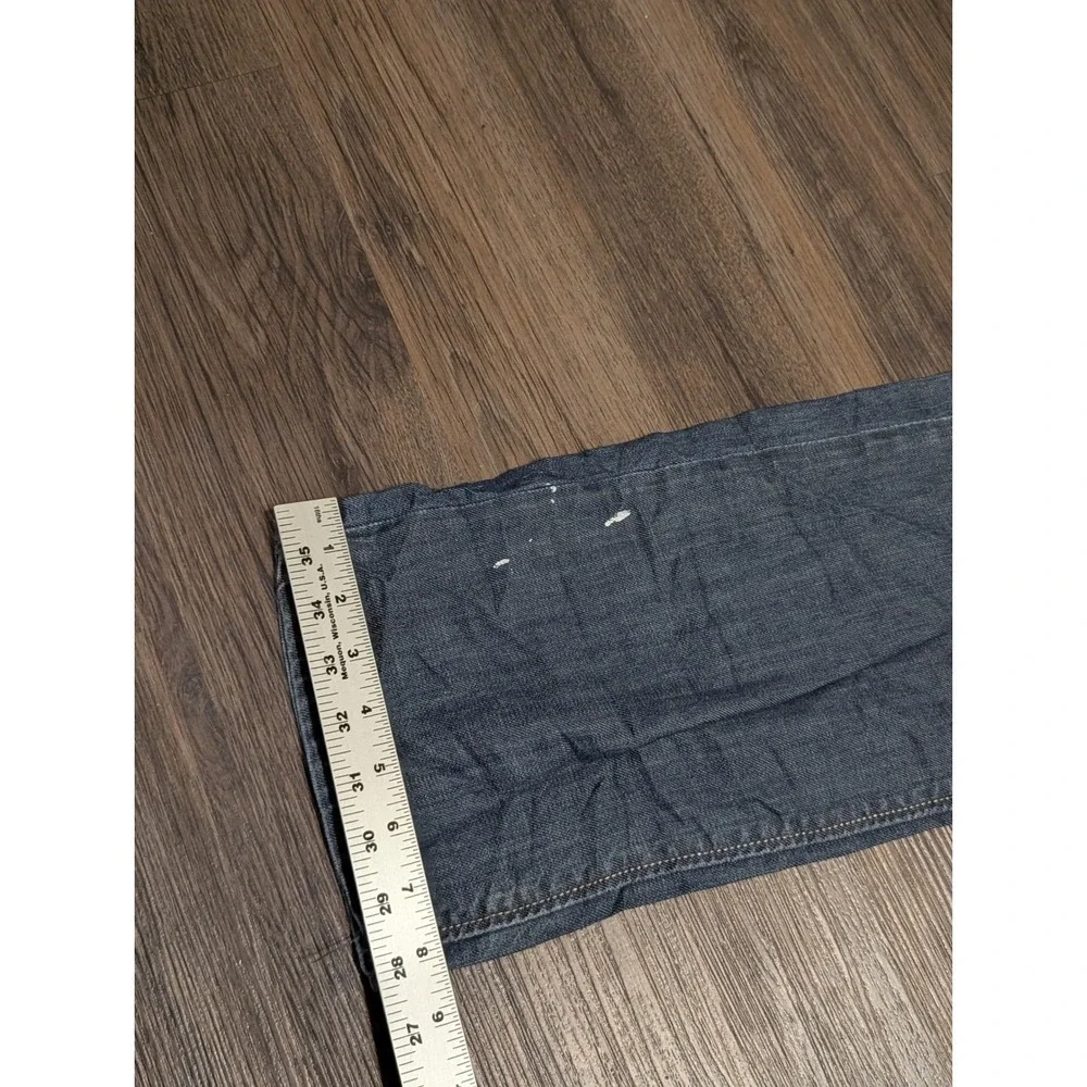 Levis 514 Slim Straight Jeans Mens 34x30 Blue‎ Medium Wash Zipper Back Pockets